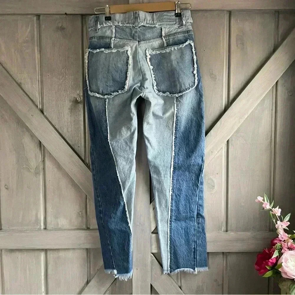 Revice Split Denim Boyfriend Fit made in LA USA size 27 - Picture 4 of 8